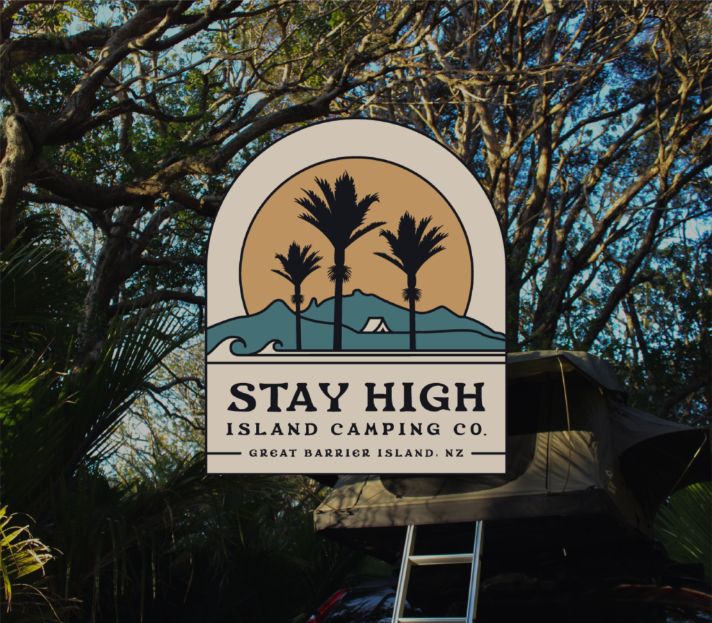 Stay High Island Camping Co. Website Design